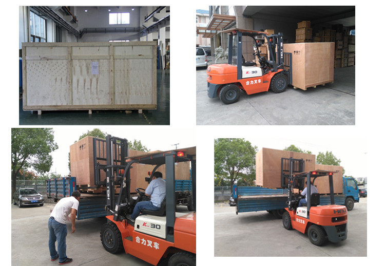 500 ml-es kerek palackozó gép kupakkal lezárva és csillagkerékkel futva