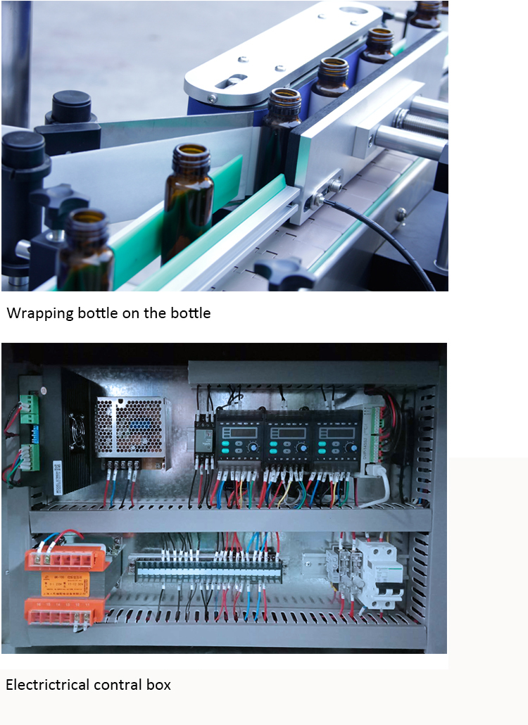 Automatikus kerek palackcsomagoló címke