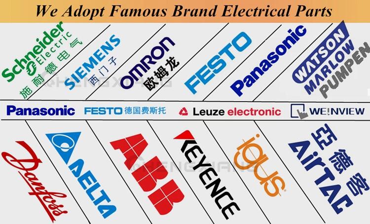 Ingyenes szállítás automata töltő lefedő és címkéző gép, öntapadós címkéző gép