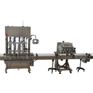 Automata folyadék-palackozó berendezések 50ml orvosi alkohol-töltő gép