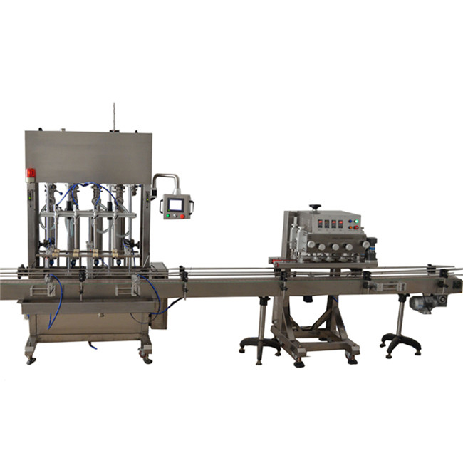 Automata folyadék-palackozó berendezések 50ml orvosi alkohol-töltő gép